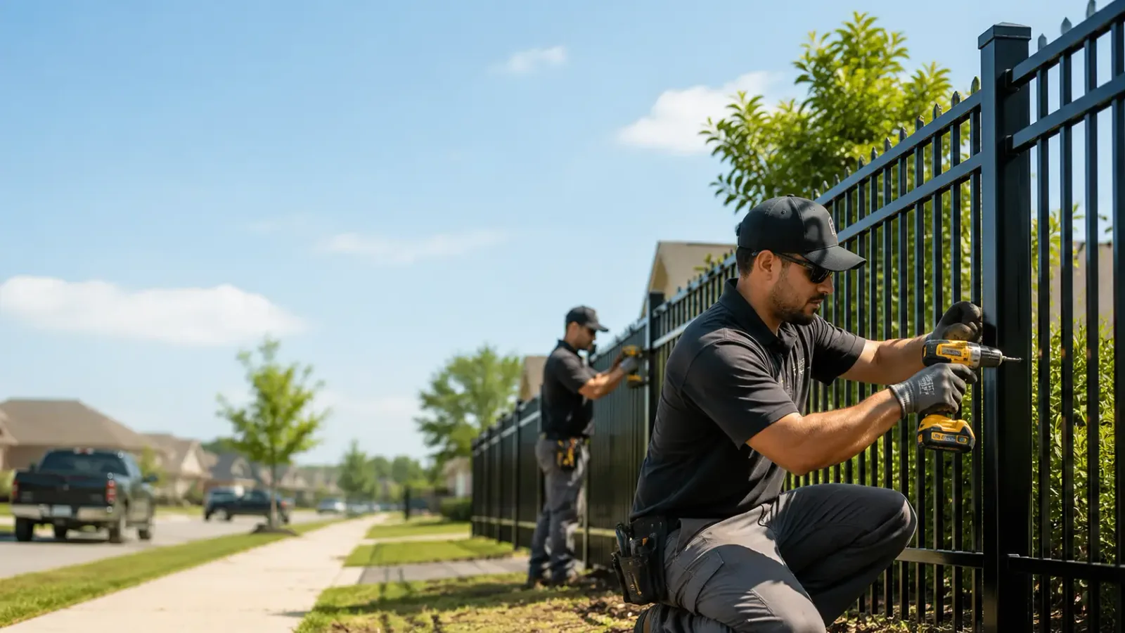 Metal Fence Installation in Rio Medina, TX
